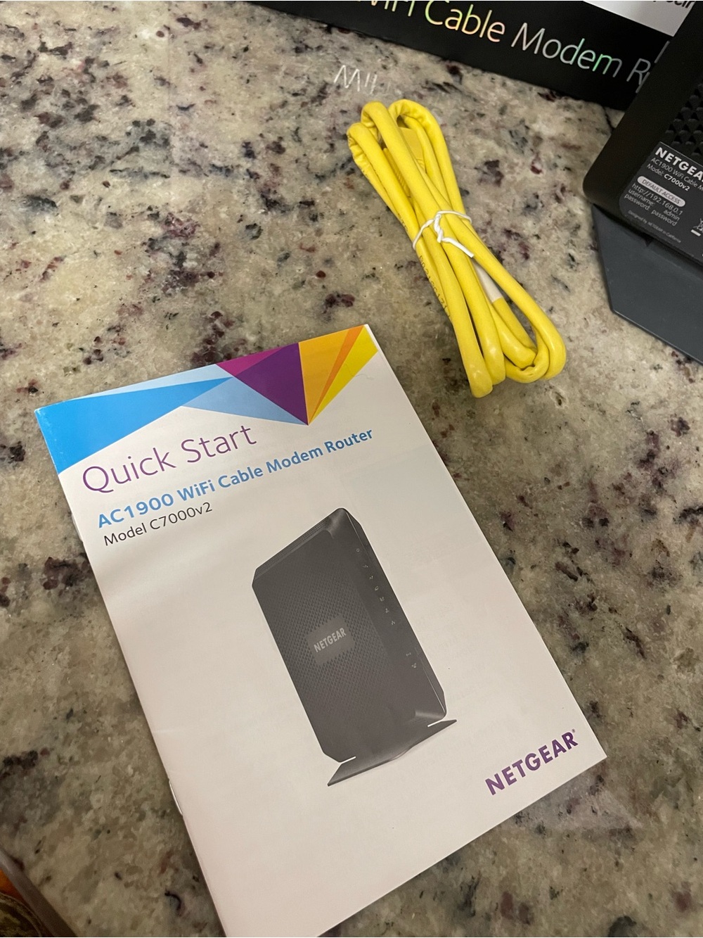NETGEAR nighthawk WiFi Cable Modem Router (AC1900) docsis 3.0 electronic work - Picture 4 of 15